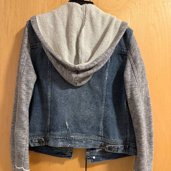 Free People denim knit jacket - Picture 5 of 12